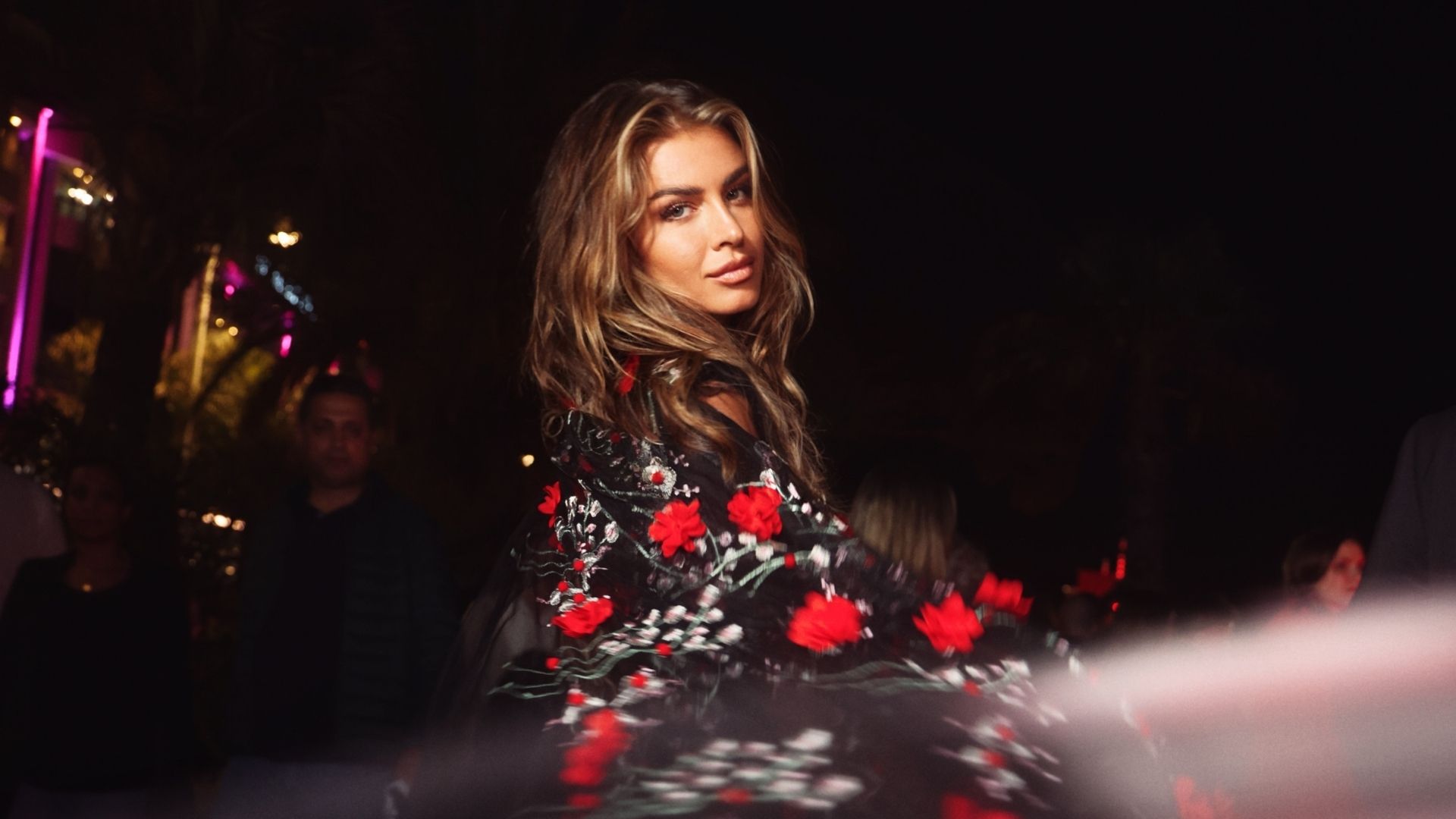 Josefine Forsberg on the red carpet